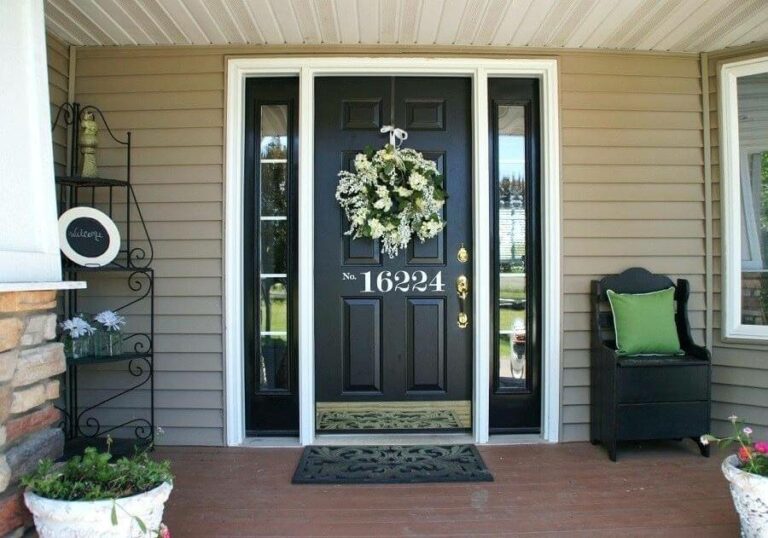 Black Front Door