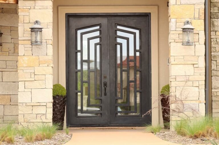 Glass Front Door