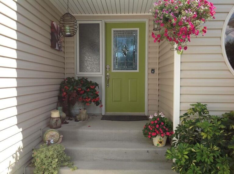 green Front Door