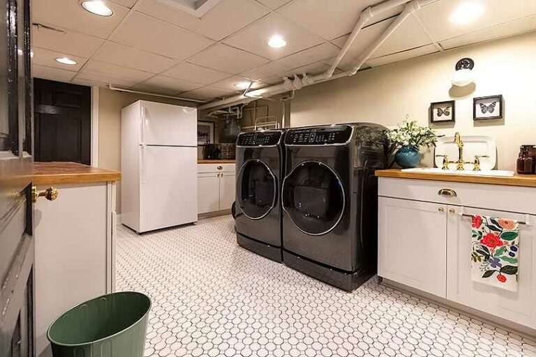 Basement Laundry Room Ideas