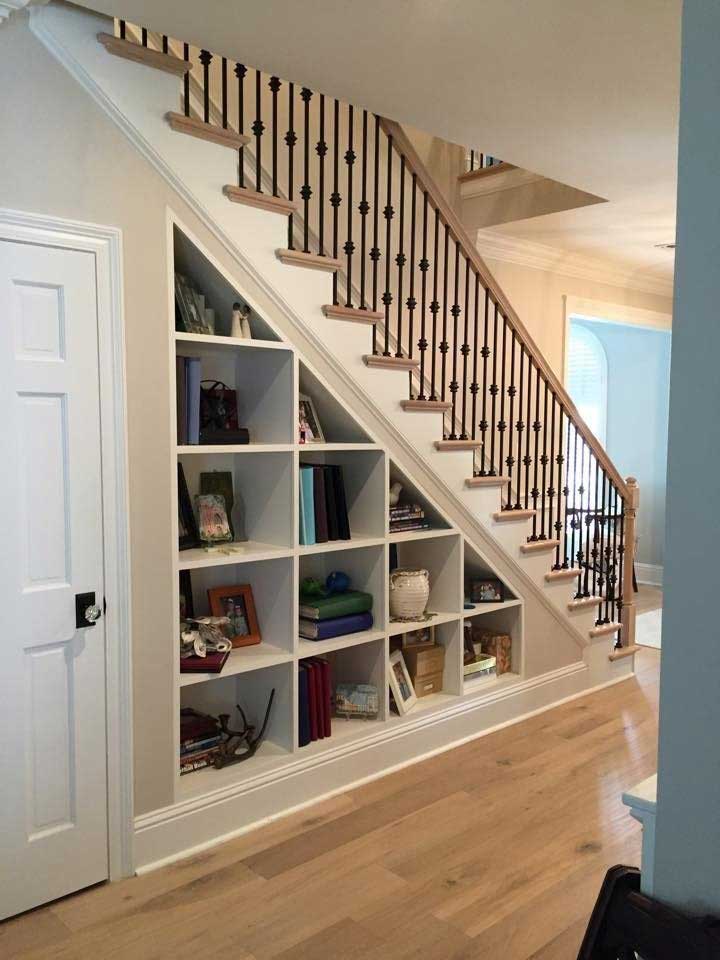Under Stairs Storage Shelves