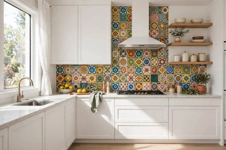 10 Bold Backsplash Ideas for a Plain White Kitchen