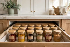 7 Spice Storage Ideas From Drawers to Pull-Out Racks
