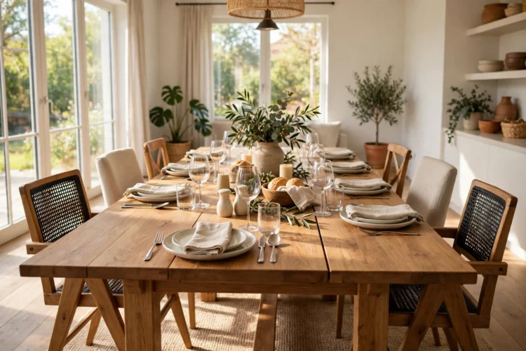 12 Extendable Dining Table Ideas for Flexible Hosting