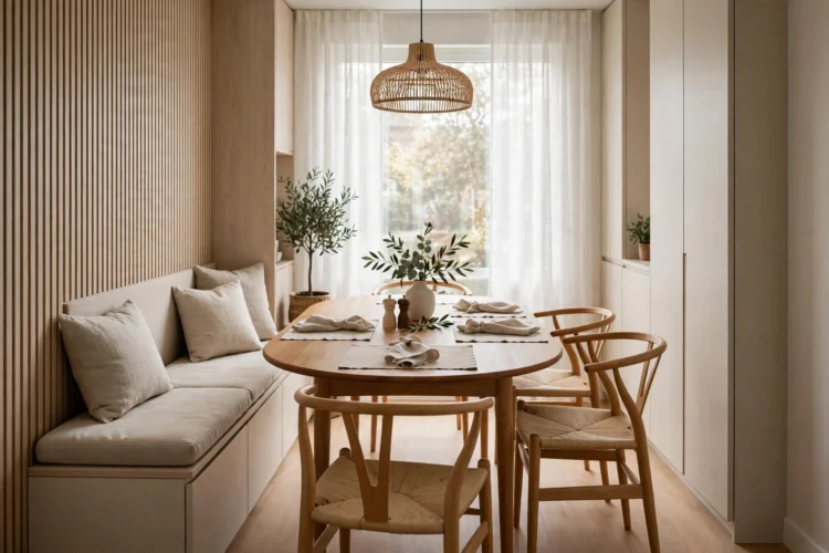 9 Oval Dining Table Ideas for Narrow Rooms