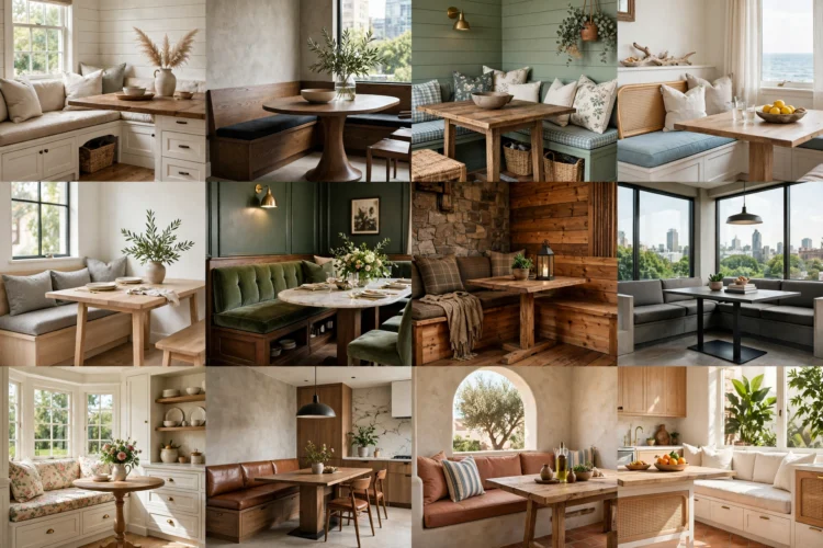 12 Built-In Banquette Ideas for Kitchens and Dining Rooms