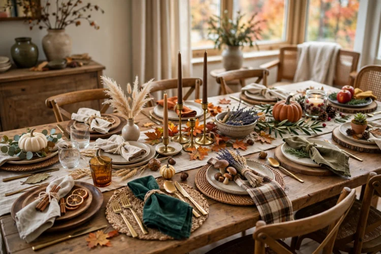 11 Fall Dining Room Decor Ideas for a Cozy Table
