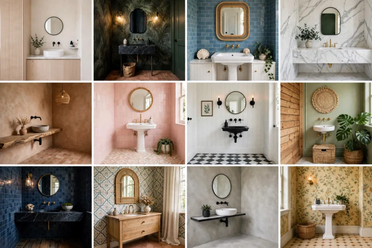 12 Powder Room Ideas With Big Style in a Tiny Footprint