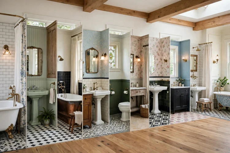 10 Vintage Bathroom Ideas With Classic Fixtures